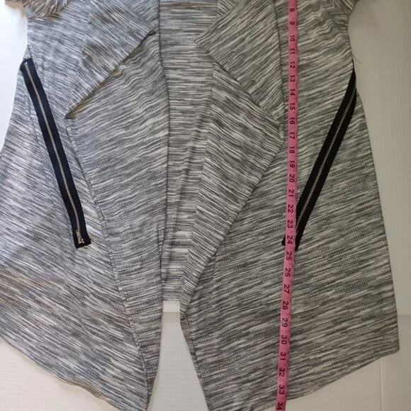 KATE & MALLORY OPEN FRONT LIGHTWEIGHT CARDIGAN - Picture 10 of 13